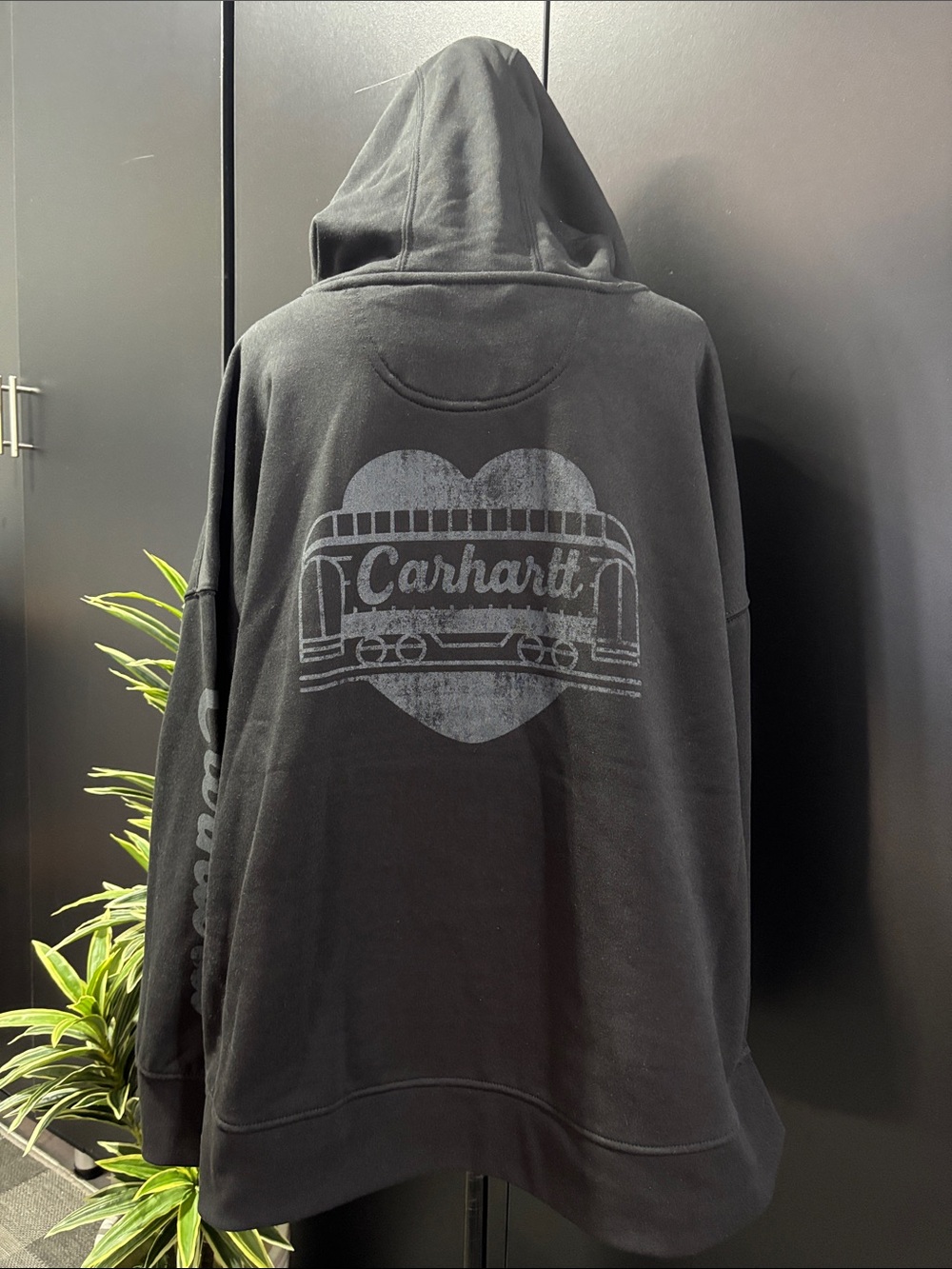 Carhartt Oversized Fit Midweight Hoodie,Heart Graphic Logo,pouch pocket,